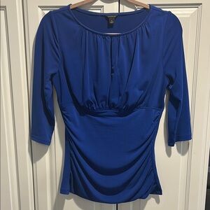 Ruched keyhole women's top